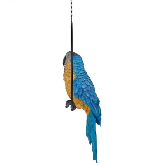 Design Toscano Large Polly In Paradise Parrot