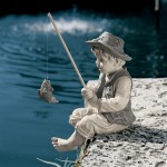 Design Toscano Frederic The Little Fisherman Statue