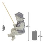 Design Toscano Frederic The Little Fisherman Statue