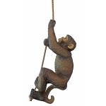 Design Toscano Makokou The Climbing Monkey