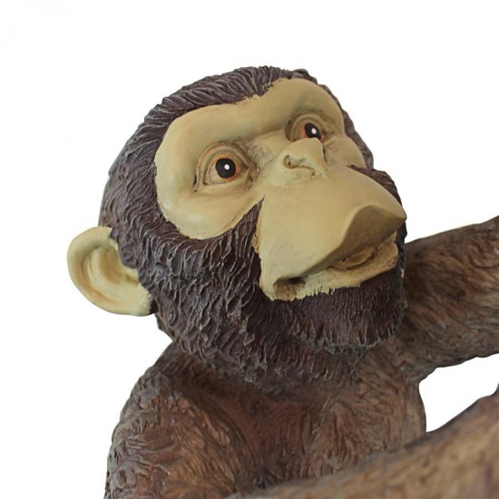 Design Toscano Makokou The Climbing Monkey