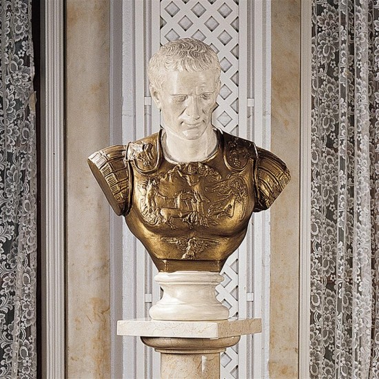 Design Toscano Julius Caesar Bust