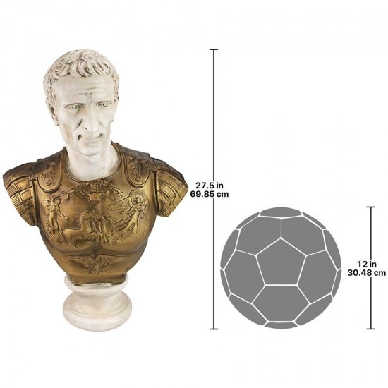 Design Toscano Julius Caesar Bust