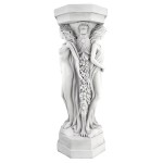 Design Toscano Column Of The Maenads