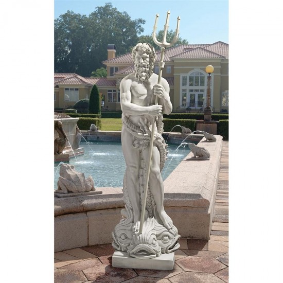 Design Toscano Poseidon God Of The Sea Statue