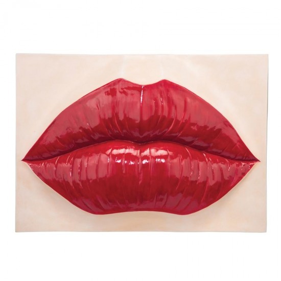 Design Toscano Pop Art Lips Frieze