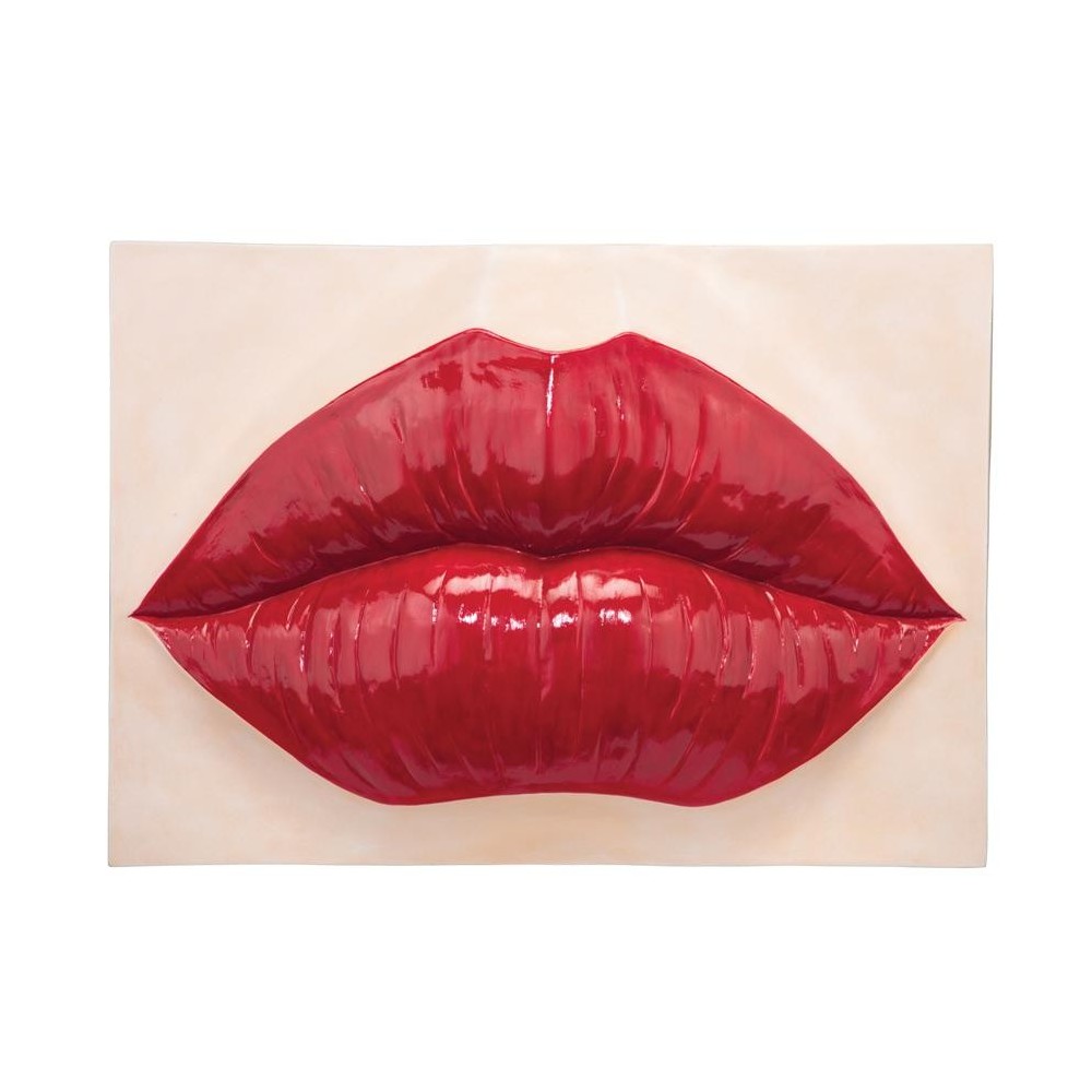 Design Toscano Pop Art Lips Frieze