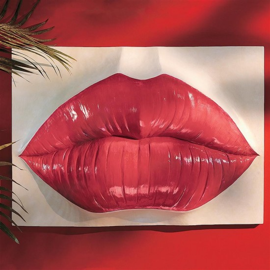 Design Toscano Pop Art Lips Frieze