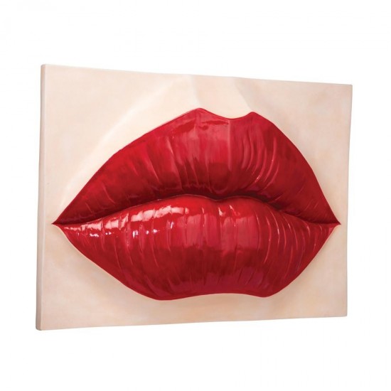 Design Toscano Pop Art Lips Frieze