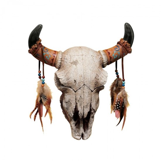 Design Toscano Spirit Of The West Cow Skull