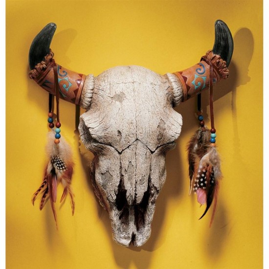 Design Toscano Spirit Of The West Cow Skull