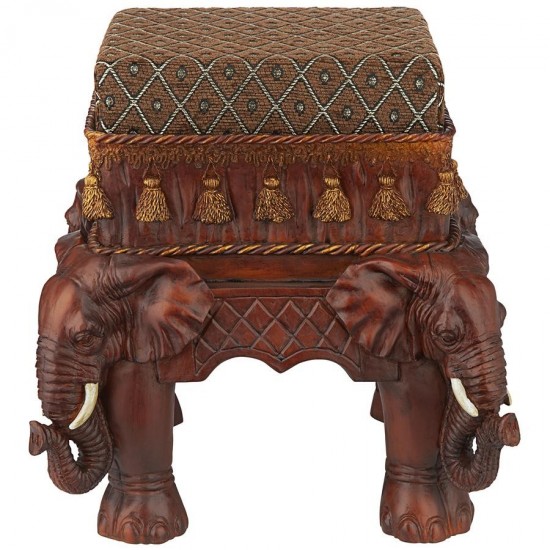 Design Toscano Maharajahs Elephant Footstool