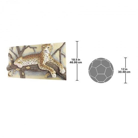 Design Toscano Leopards Lair Frieze