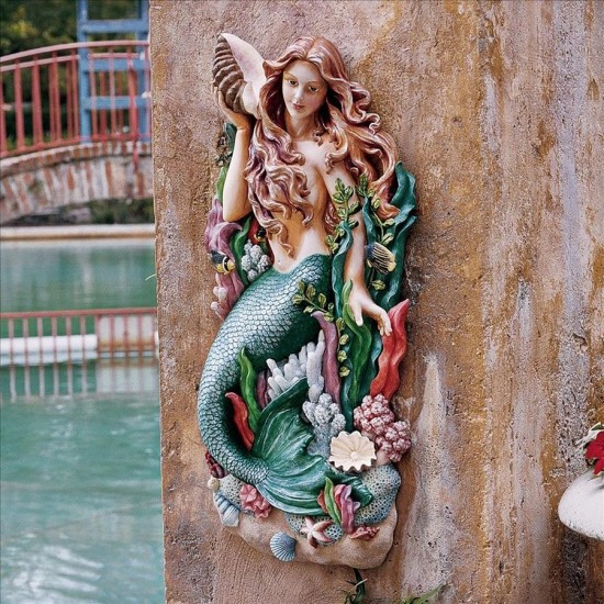 Design Toscano Melodys Cove Mermaid Plaque