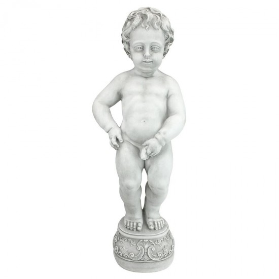 Design Toscano Manneken Pis Boy Piped Statue