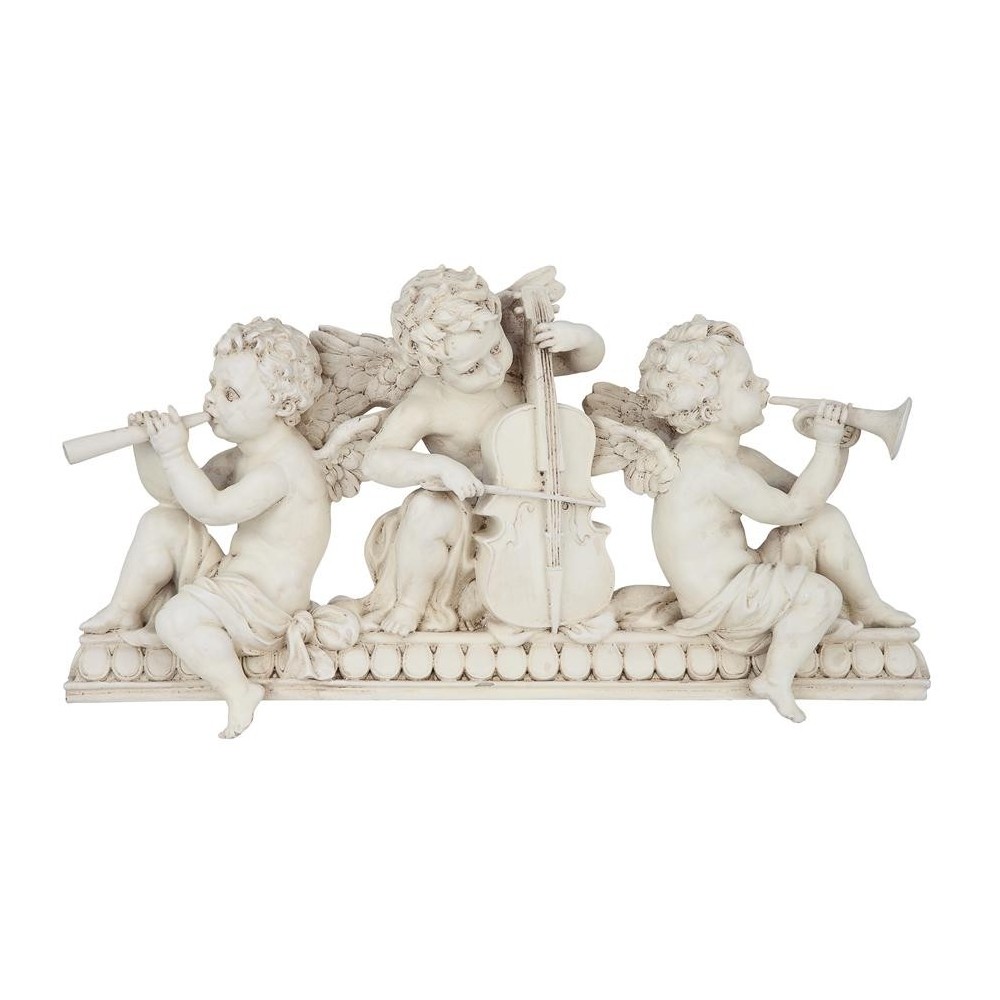 Design Toscano Angelic Notes Pediment