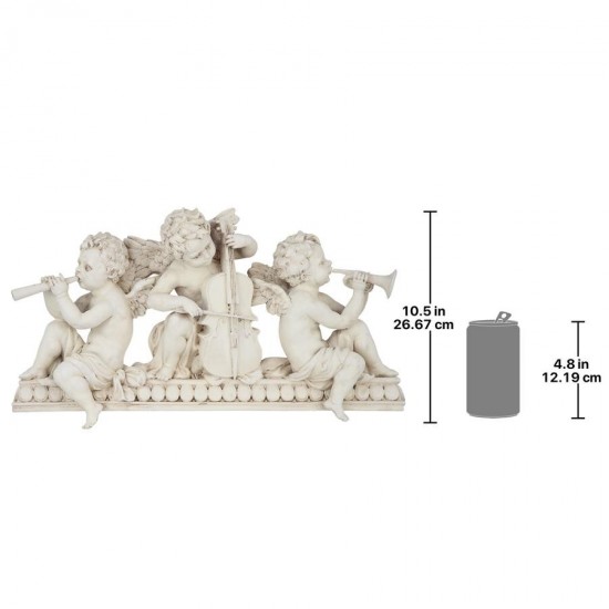 Design Toscano Angelic Notes Pediment