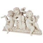 Design Toscano Angelic Notes Pediment