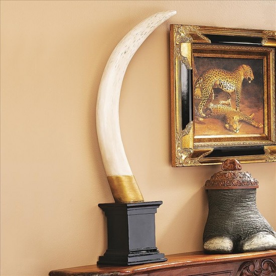 Design Toscano Elephant Tusk Trophy