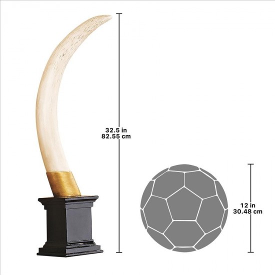 Design Toscano Elephant Tusk Trophy