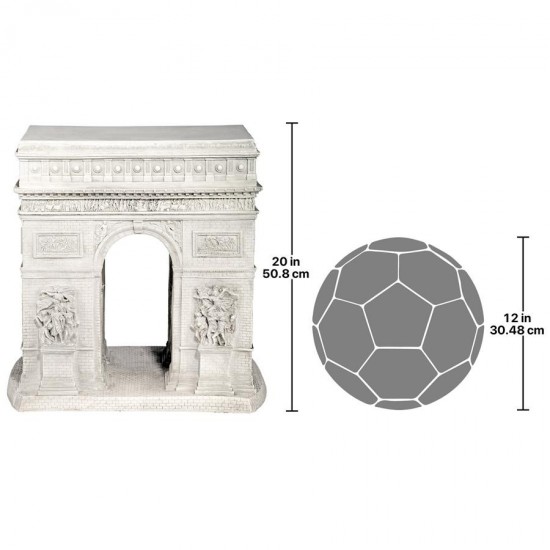 Design Toscano Arch De Triomphe Side Table