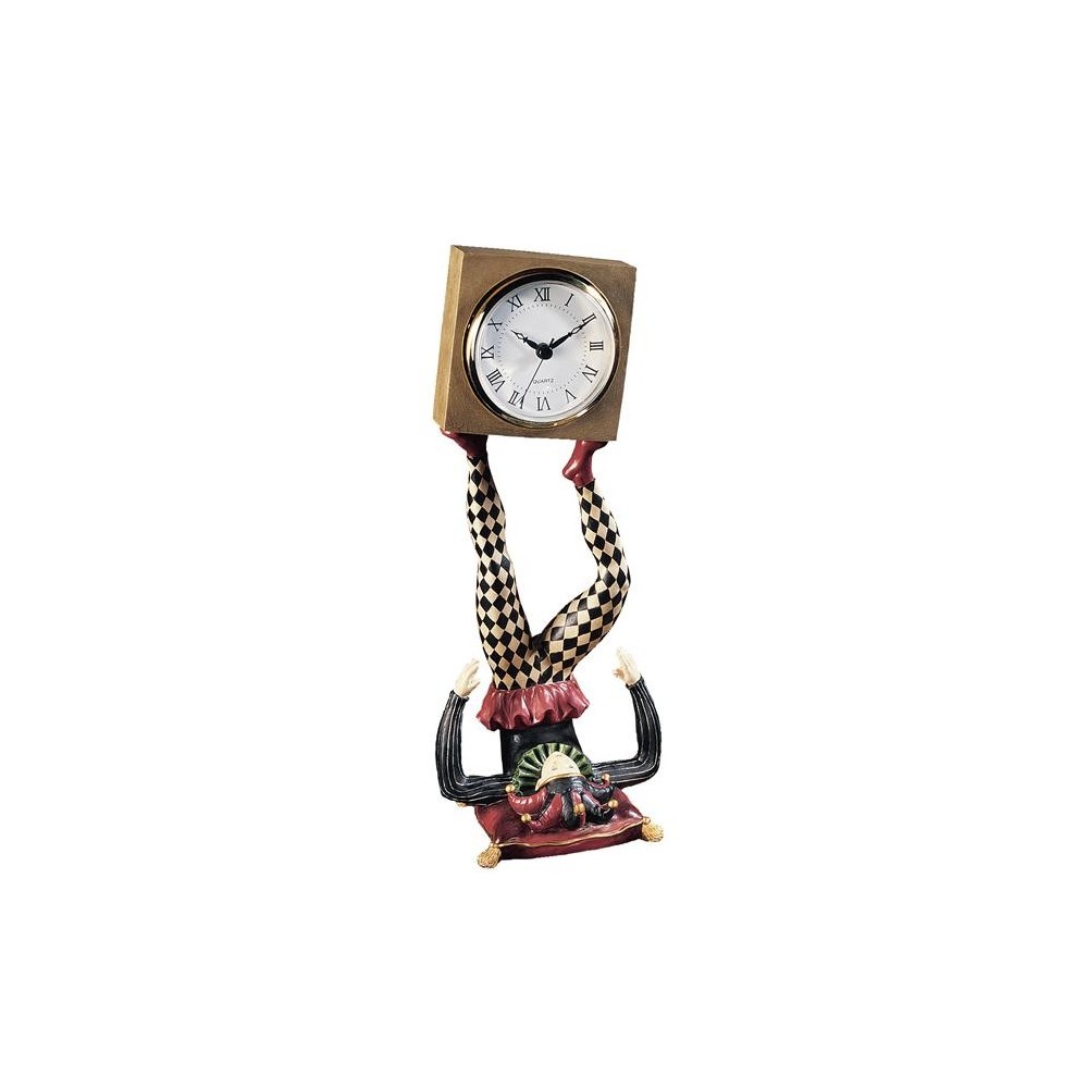 Design Toscano Juggling Time Jester Clock