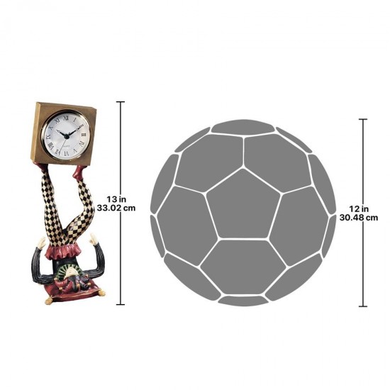 Design Toscano Juggling Time Jester Clock