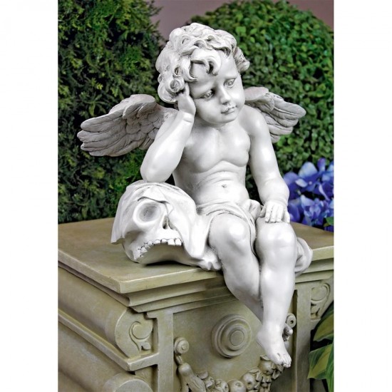 Design Toscano Mourning Mortality Cherub Sitter Statue