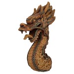 Design Toscano Asian Fire Dragon Wall Plaque