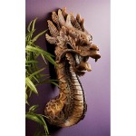 Design Toscano Asian Fire Dragon Wall Plaque