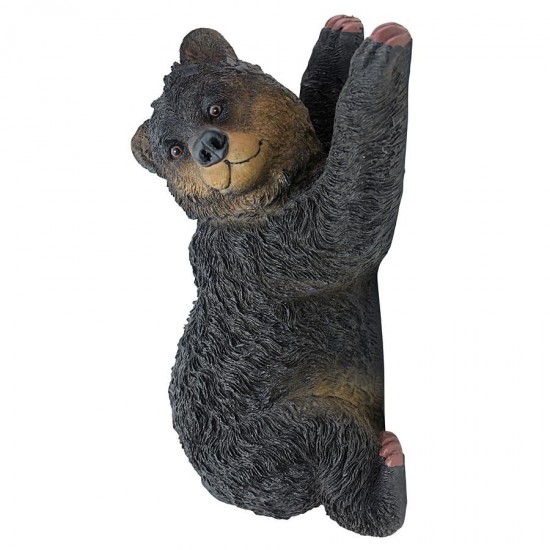 Design Toscano Yonva The Climbing Black Bear Statue