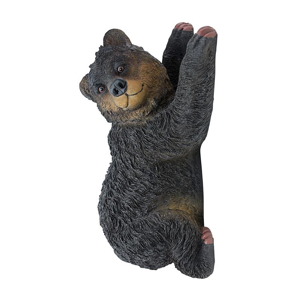 Design Toscano Yonva The Climbing Black Bear Statue