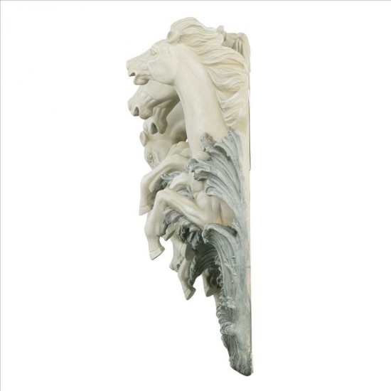 Design Toscano Neptunes Horses Of The Sea Frieze