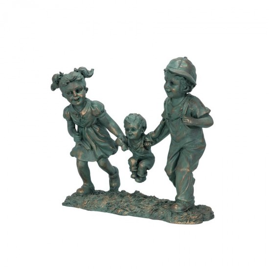 Design Toscano Swing Time Children Garden Statue