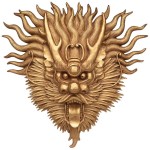 Design Toscano Tibetan Dragon Mask