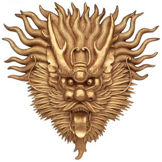 Design Toscano Tibetan Dragon Mask