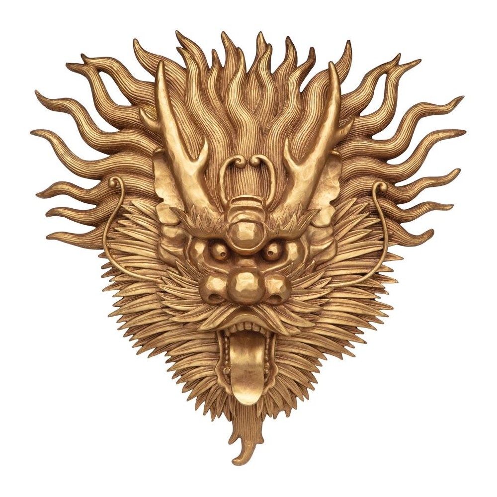 Design Toscano Tibetan Dragon Mask Design Toscano Tibetan Dragon Mask