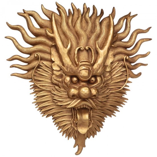 Design Toscano Tibetan Dragon Mask