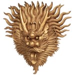 Design Toscano Tibetan Dragon Mask