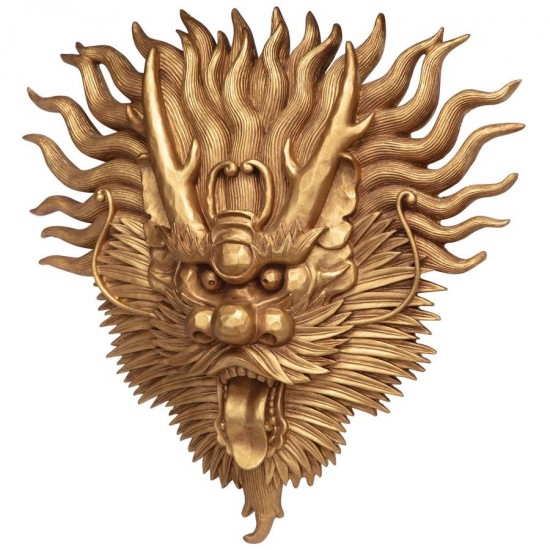 Design Toscano Tibetan Dragon Mask