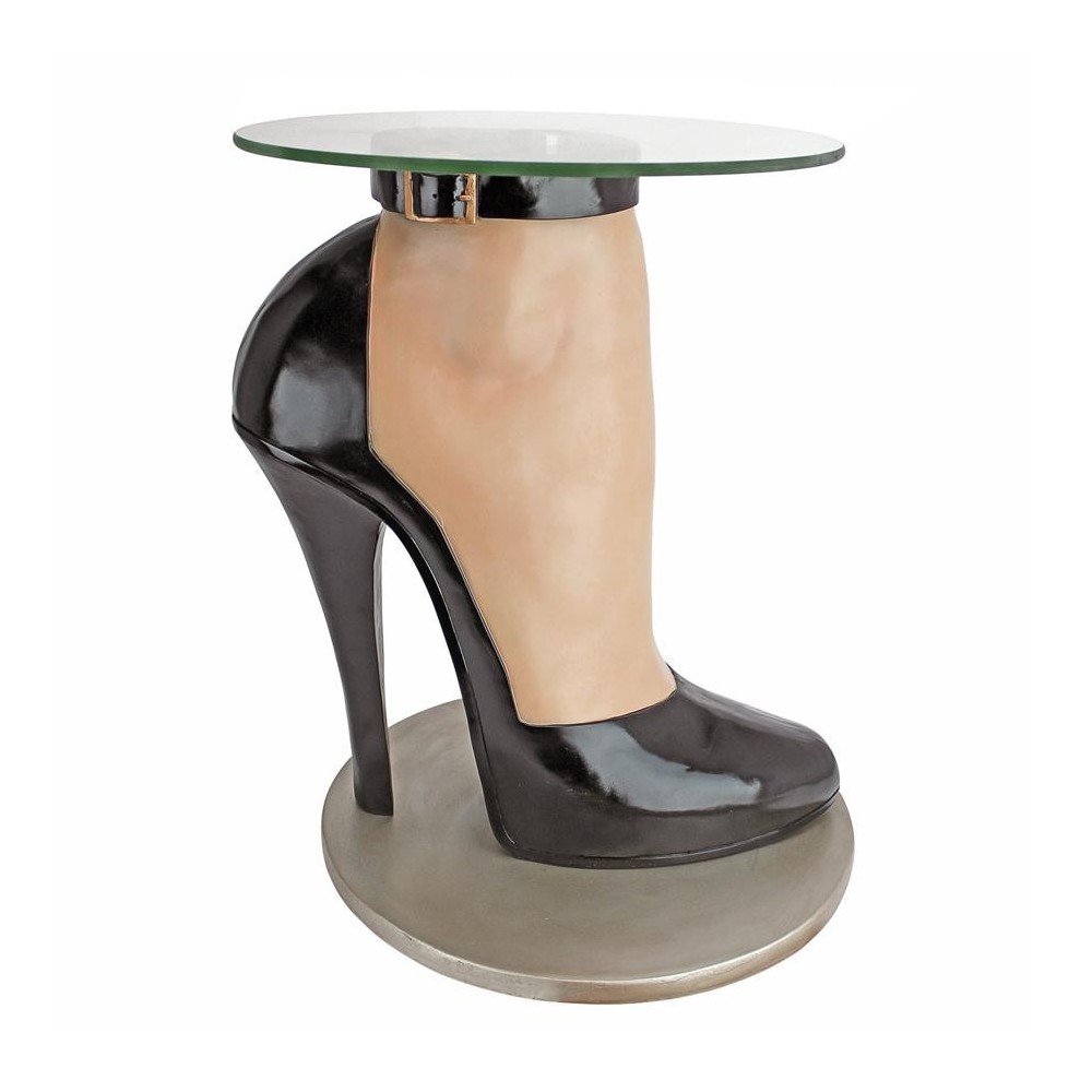 Design Toscano Stilettos Anyone Side Table
