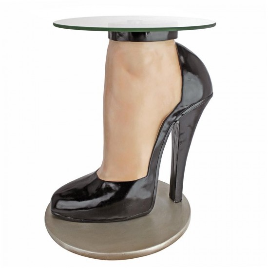 Design Toscano Stilettos Anyone Side Table
