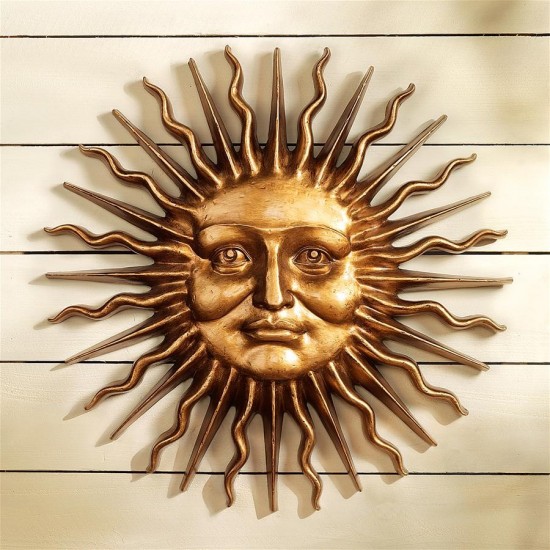 Design Toscano Sloane Square Sun Plaque