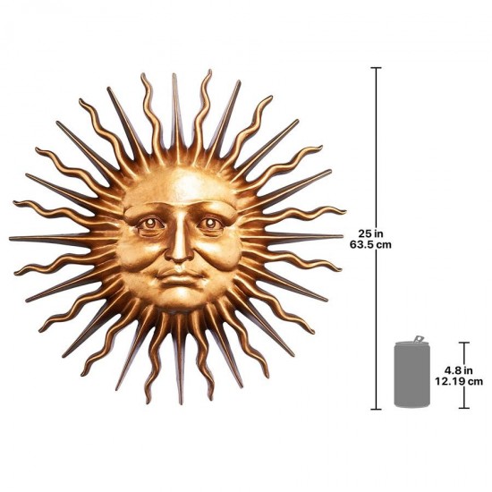 Design Toscano Sloane Square Sun Plaque