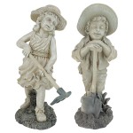Design Toscano Rebecca And Samuel Gardeners