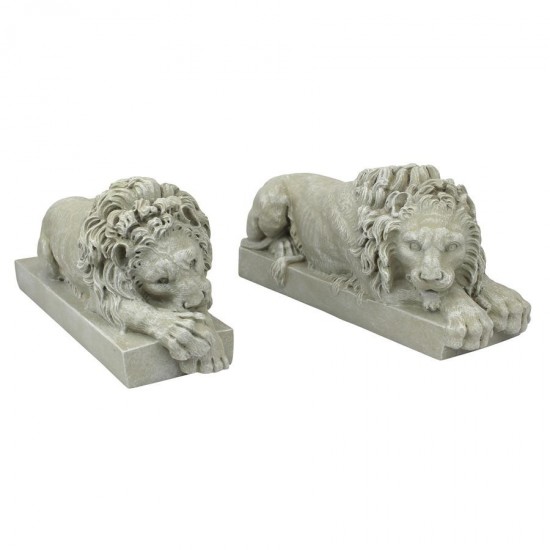 Design Toscano S/2 Vatican Lions