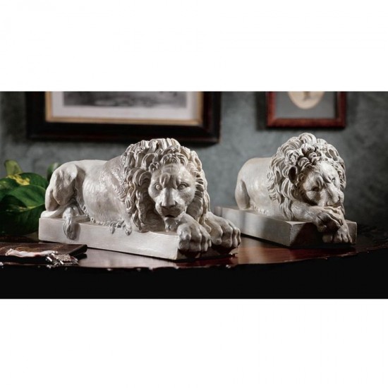 Design Toscano S/2 Vatican Lions