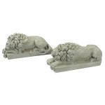 Design Toscano S/2 Vatican Lions