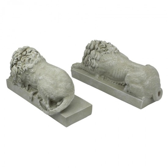 Design Toscano S/2 Vatican Lions