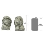 Design Toscano S/2 Vatican Lions